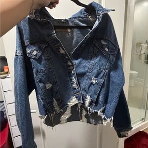 Blank NYC Light Blue Denim Jacket